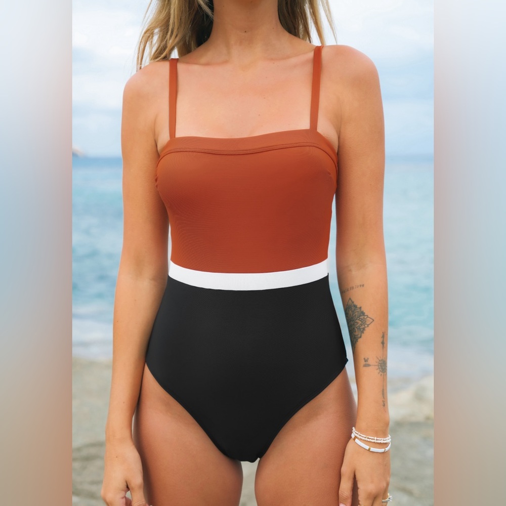 Women's Cupshe Colorblock One Piece